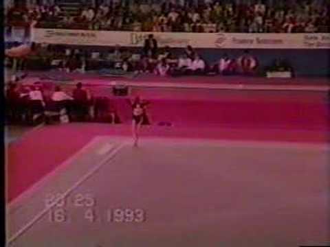 1993 - Worlds - Bobrova - FX