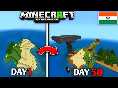 Can I survive 100 days on a deserted island in Minecraft?!