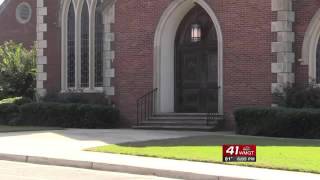 TV, cash stolen from Forsyth church