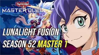 Lunalight Fusion Season 52 II Master 1 | Yu-Gi-Oh! Master Duel