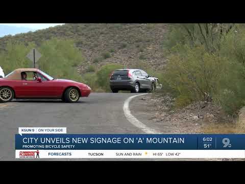 New signs to promote bicycle safety at Sentinel Peak Park