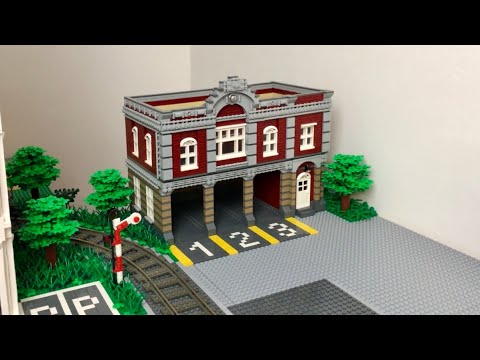Bau einer Lego Stadt Teil 123. - Feuerwehr [2]