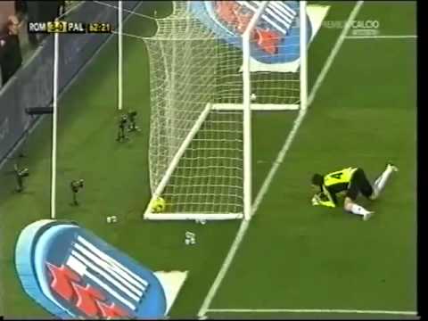 Roma Palermo 4 1 2° goal Brighi commento Zampa 13 2 2010