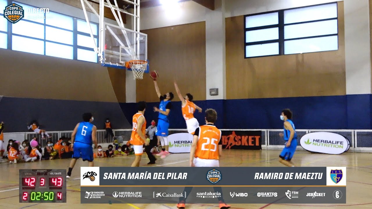 Highlights Santa María del Pilar vs Ramiro de Maeztu. Cuartos Final Copa Colegial Madrid