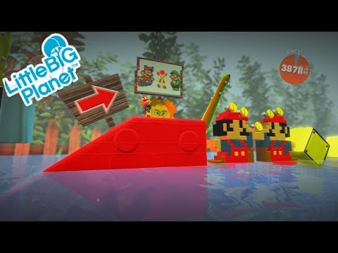 LittleBigPlanet - Super Mario WIPEOUT 2