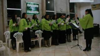 preview picture of video 'Assembleia Ministerio Perus Circulo de Oração Filadelfia Rio Brilhante MS'