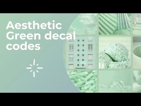Green Decal Codes