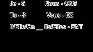 RE Verbs French (Learn the endings with this song!)