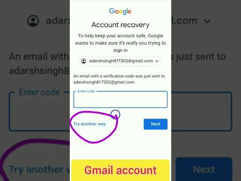 Gmail account recovery 2026 || How to recover Gmail account || Google account recovery #shorts