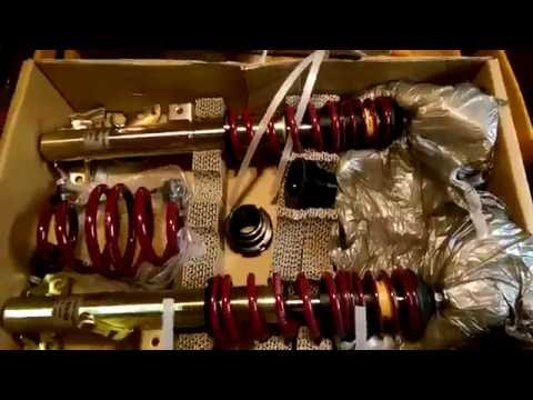 Unboxing Vogtland 968392 Coilovers for the BMW E36 M3