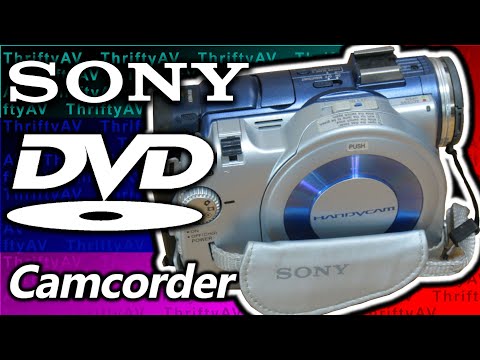 A Camcorder that records DVDs! Sony DCR-DVD300 NTSC Mini-DVD Camcorder