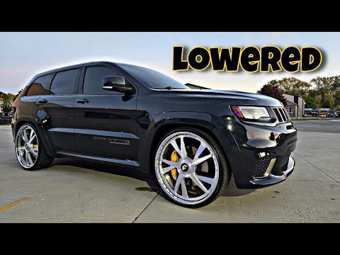 I lowered my Trackhawk with eibach special edition pro-kit
