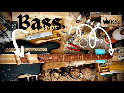 Bass Ramps and Zero frets  |  Bass guitar build part 13