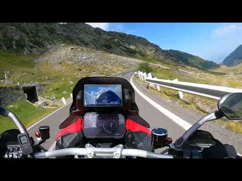Transfagarasan mit Ducati Multistrada V4, Kurven für echte Genießer - RAW Sound