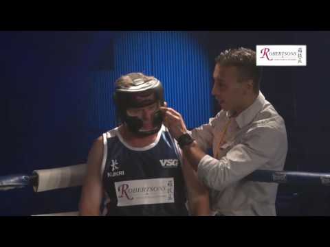 Vanda Boxing Club WCB HK  Bout 4   'BILL I AM' Dulieu vs Graeme 'Golden Hands' Foster 1
