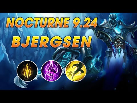 Bjergsen Nocturne MID vs Zoe - KR Master 9 24