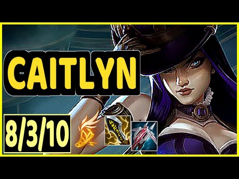 CHALLENGER ADC 10CSPM Gameplay - Caitlyn vs Tristana | 8/3/10