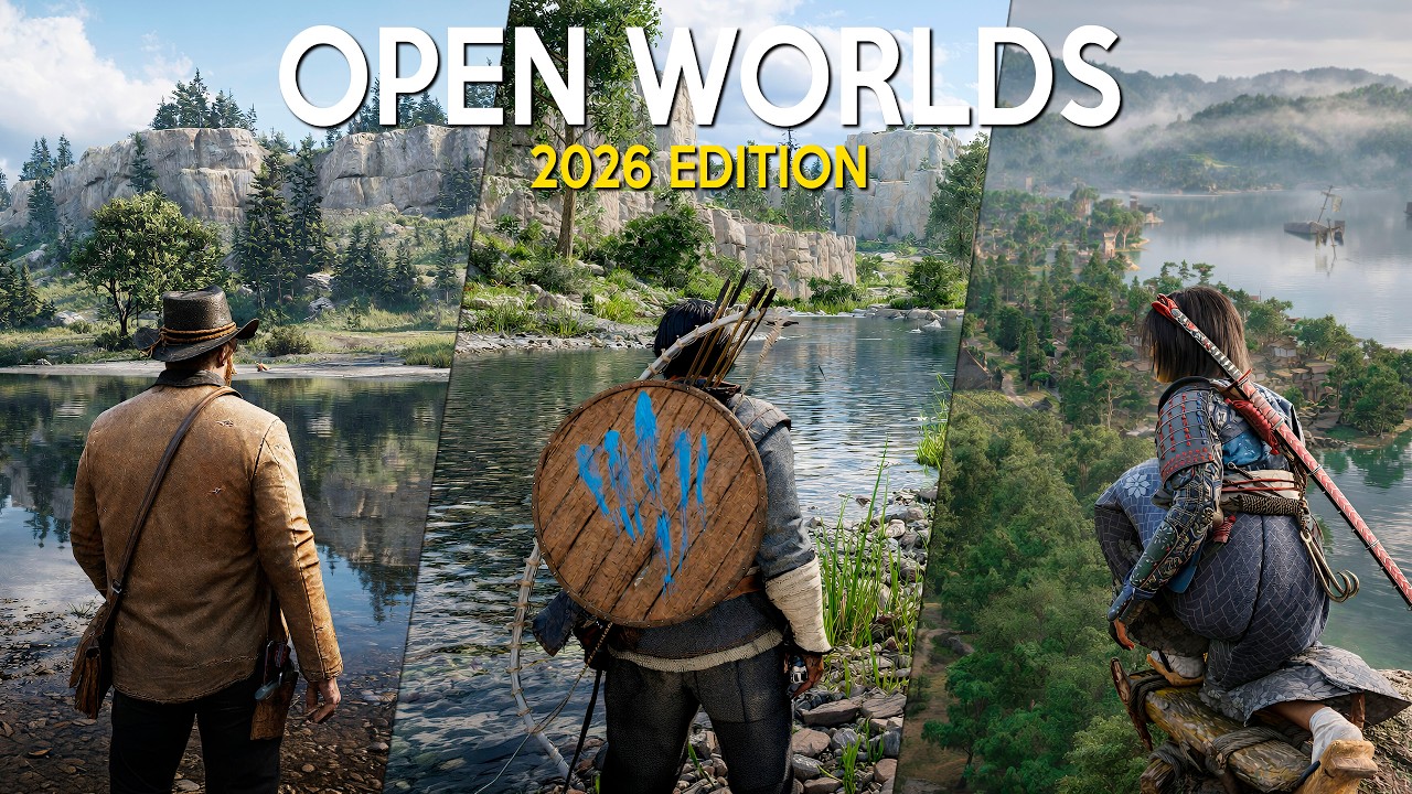 BEST OPEN WORLDS with INSANE NEXT-GEN GRAPHICS You Can Play in 2026