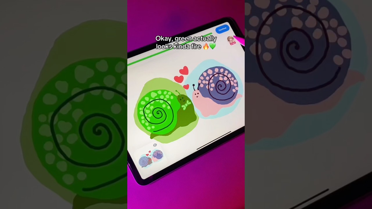 App: Drawly #drawly #ipad #draw #multiplayer #snail