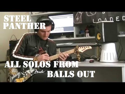 Cover of ALL STEEL PANTHER SOLOS From Balls Out!