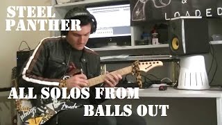 Cover of ALL STEEL PANTHER SOLOS From Balls Out!