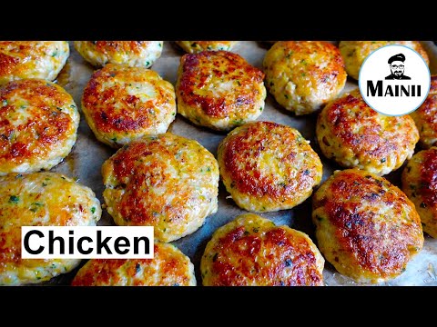 Hähnchen Frikadelle selber machen Rezept