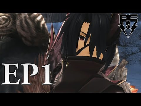 God Eater 2 Rage Burst PsS Playthrough Extra Part 01 - EX: The Black Predator
