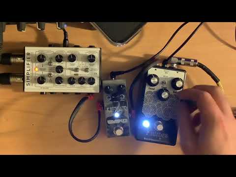 Simplifier MK2 with EQD Plumes & Wampler Ratsbane - Stacked vs. Blended