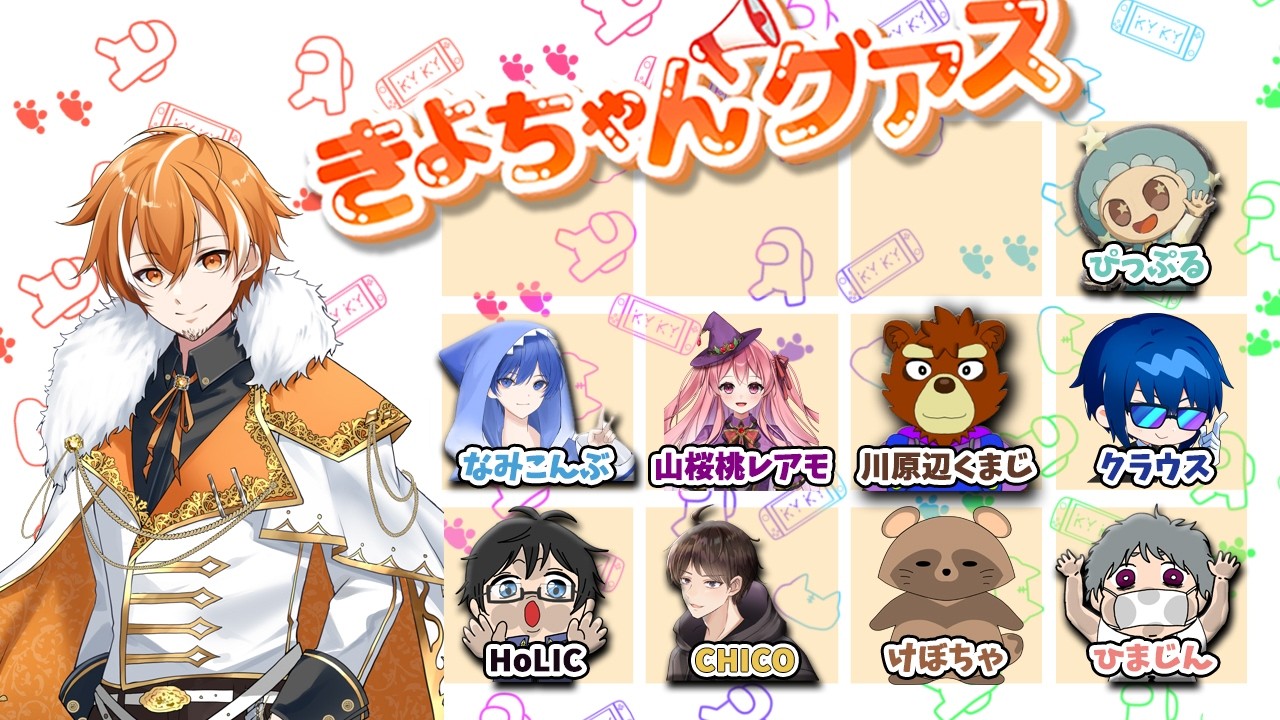 きよちゃんグアスで暴れよう!! (エンタメ系近アモ) アモアス AMONGUS