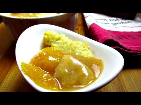 Homemade Peach Cobbler Recipe