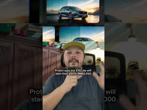Proton S70 From Below RM60k?