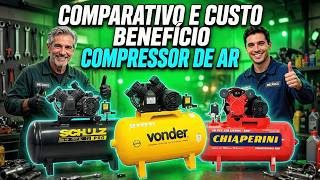 MELHOR COMPRESSOR DE AR DE 2026: QUAL VALE A PENA COMPRAR? CUSTO BENEFÍCIO E COMPARATIVO✅