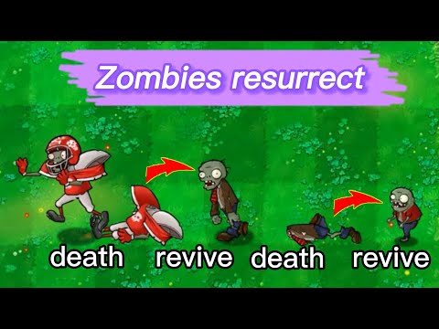Plants vs Zombies: Zombies resurrect❗❓❓ - Novel version of PVZ MINI Game PvZ Plus