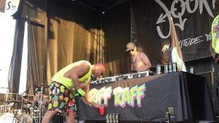 Riff Raff - I Can Hit The Mall & Ball Like Chris Paul - Mesa, AZ - Warped Tour - 6.23.15
