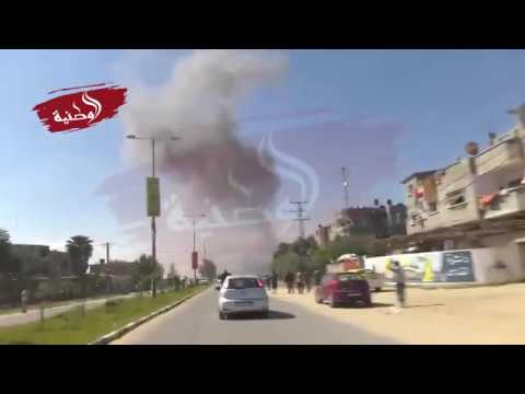 غزة..فلسطين : شاهد..فيديو.. انفجار يستهدف موكب الحمدالله في غزة… حماس تستنكر وجماعةرام الله تحملها المسؤولية!!