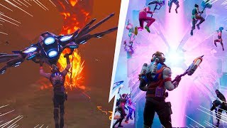 fortnite event volcano eruption loot lake - evento final volcan fortnite