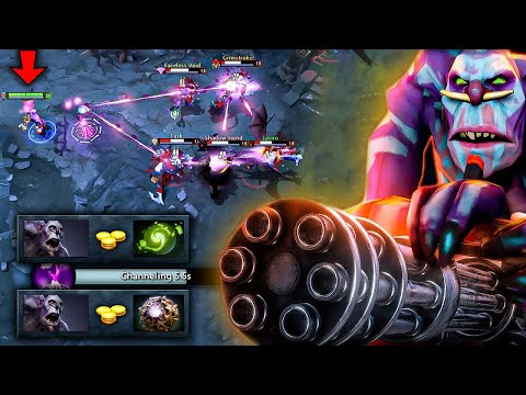 Machine Gun 30Kills Witch Doctor🔥🔥🔥Refresher + Octarine Core | Dota 2