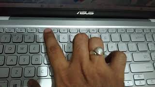 How to shutdown asus laptop using keyboard