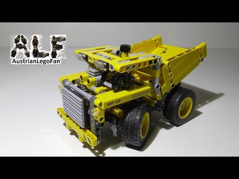 Vidéo LEGO Technic 42035 : Le camion de la mine