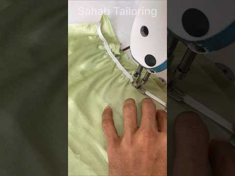 How to elastic sleeve design sewing tips and techniques for beginners #shorts #viral #youtubeshorts