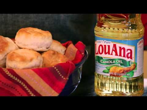 Miss Kay gives a cooking tip for tasty biscuits