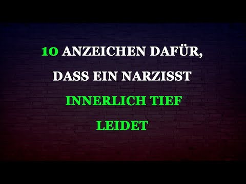 10 Merkmale dafür, dass ein Narzisst innerlich leidet