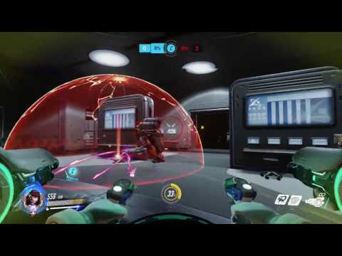 Overwatch Insane 0-2 comeback on Lijang Tower (D.VA Gameplay) 56-15, Gold Damage