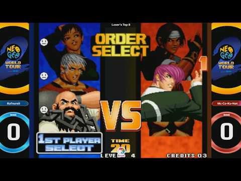 Mc Co Ku Nat vs Rafnureli - KOF '98 Neo Geo World Tour Season 2 Philippines Stop Losers TOP 8