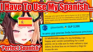 Gigi Has To Use Her Fluent Spanish When She Keeps Getting Spanish Superchats