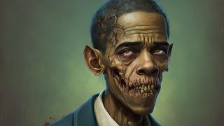 Imagine the 46 US Presidents as zombies generated by AI #midjourney