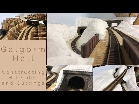Building A OO Gauge Model Railway: Constructing Hillsides And Cuttings
