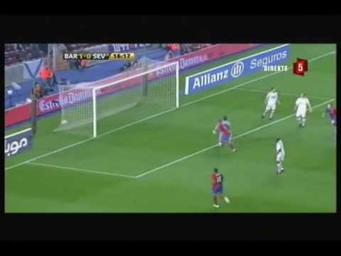 FC Barcelona - All goals scored in La Liga  2008/2009 second part of the season (46 goals)