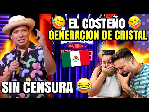 🇪🇸 SPANIARDS REACT TO EL COSTEÑO 🇲🇽😂 GENERATION OF CRYSTAL!!! 🔥 **uncensored!!!**