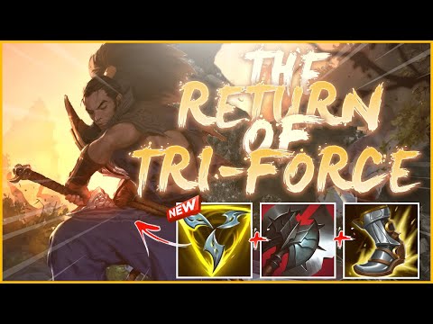 TRIFORCE BRUISER YASUO WORKS IN THIS META?! - League of Legends